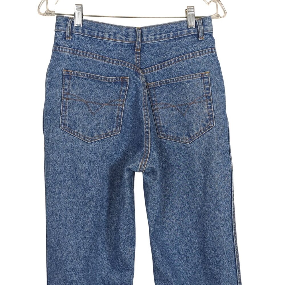 Vintage Nuovo Country Seat Jeans Women 10R High Rise Straight 100% Cotton - Picture 5 of 12